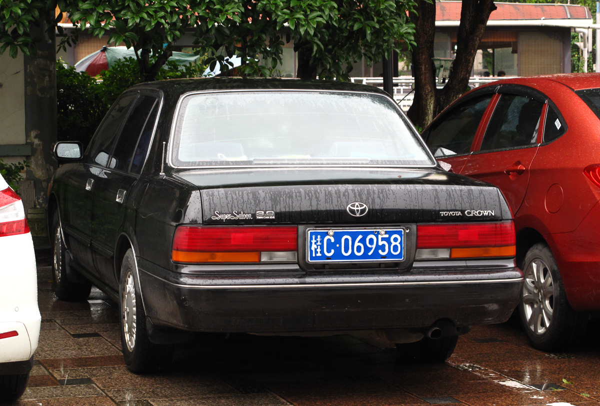 桂C·06958, Toyota Crown 8th gen Sedan (S130), facelift, 1991–1995