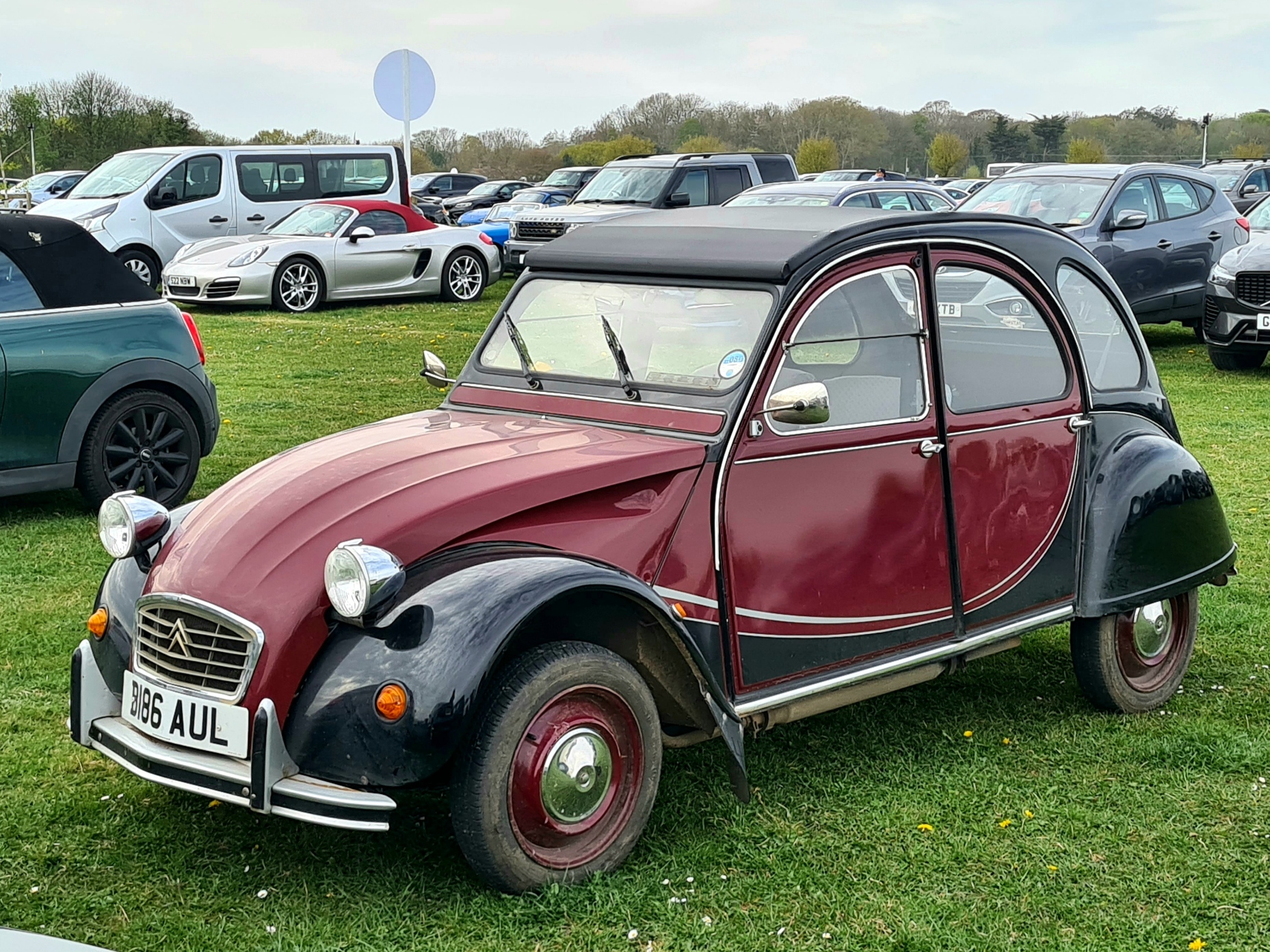 B186AUL, Citroёn 2CV 1st gen Sedan, 1949–1990