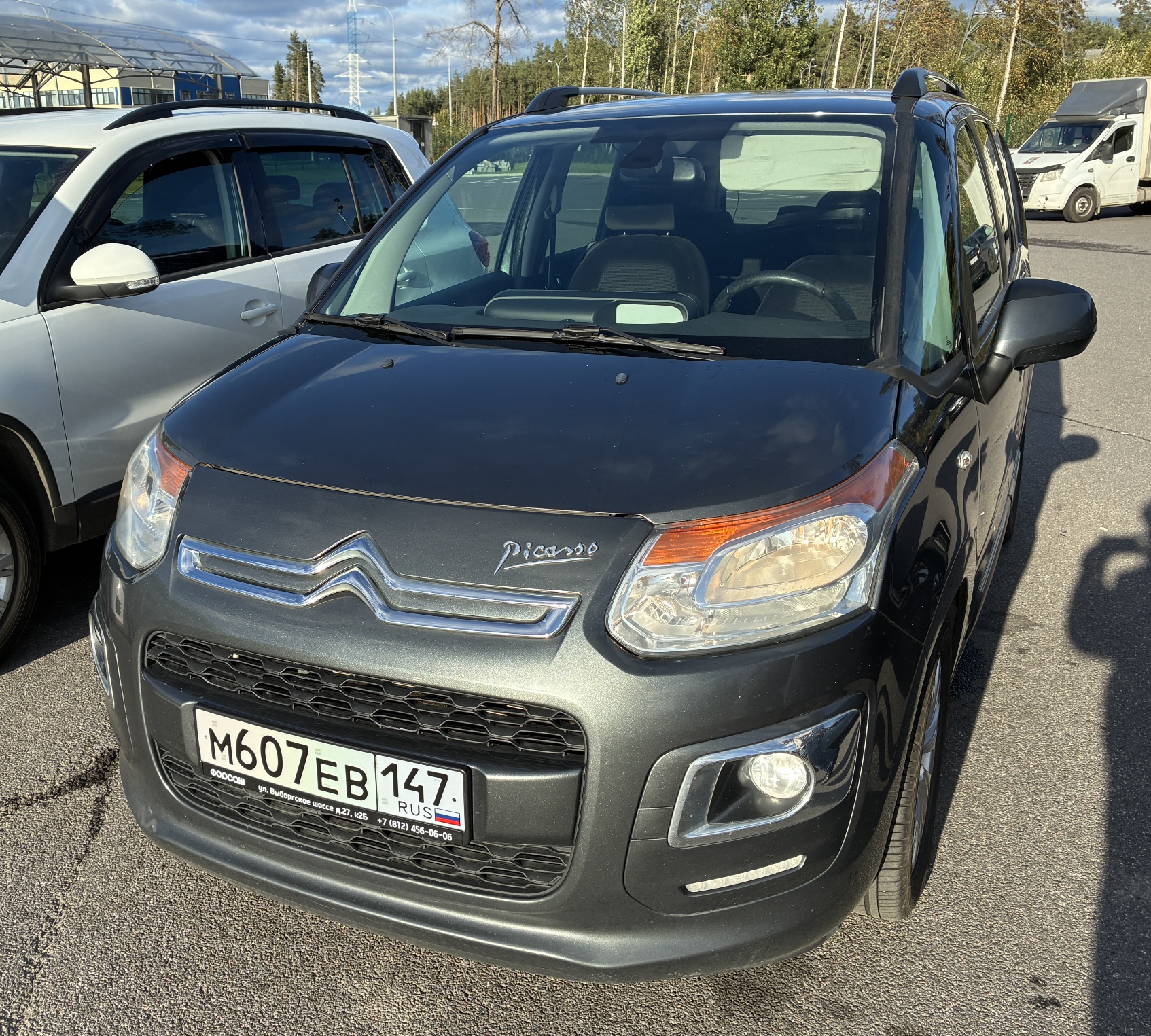 м 607 ев 147, Citroёn C3 Picasso 1st gen (A58; Global-market), 2009–2017