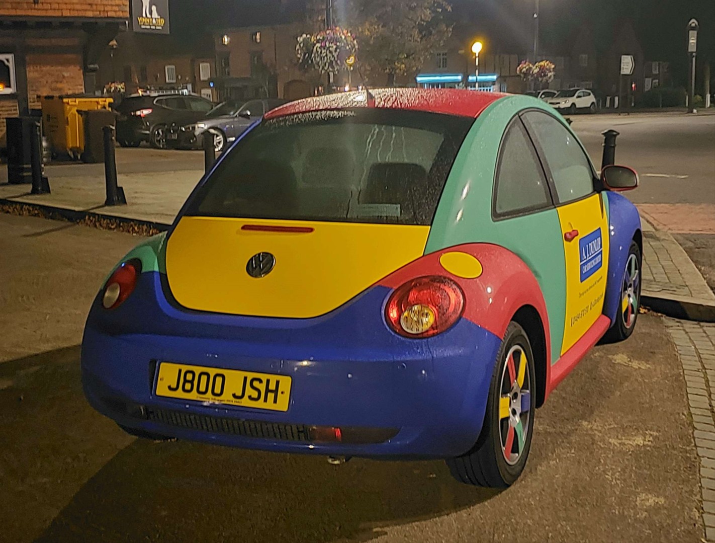 J800JSH, Volkswagen Beetle 2nd gen (New Beetle) Coupé (1C/9C), facelift, 2006–2010