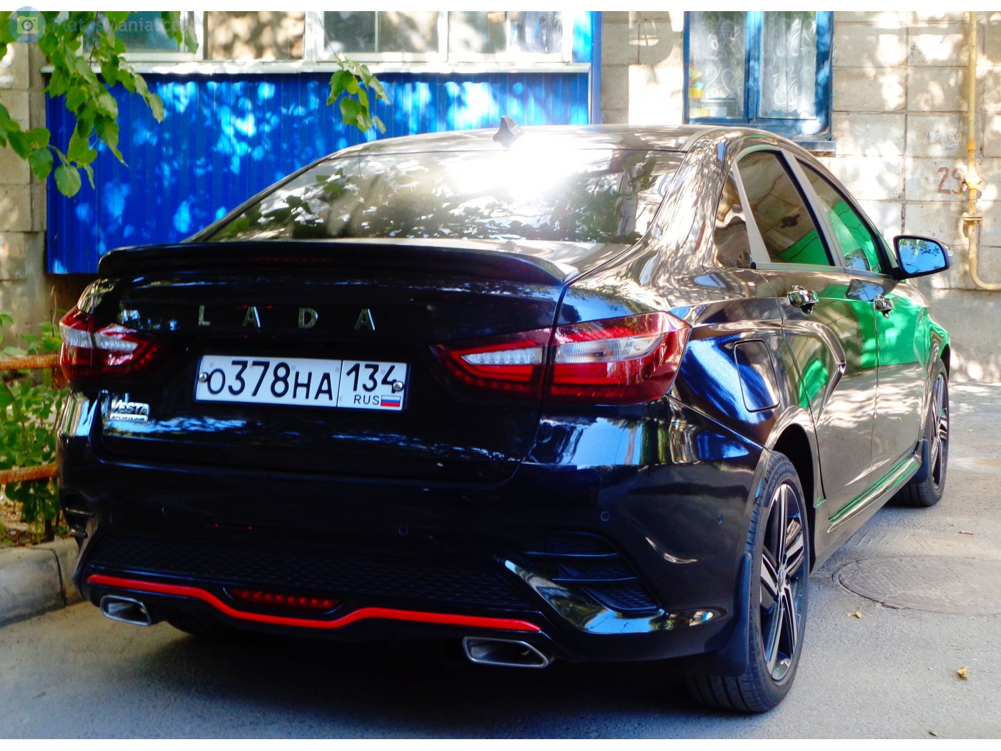 о 378 на 134, Lada (VAZ) Vesta 1st gen Sport / Sportline Sedan (GFLS), facelift, 2023–