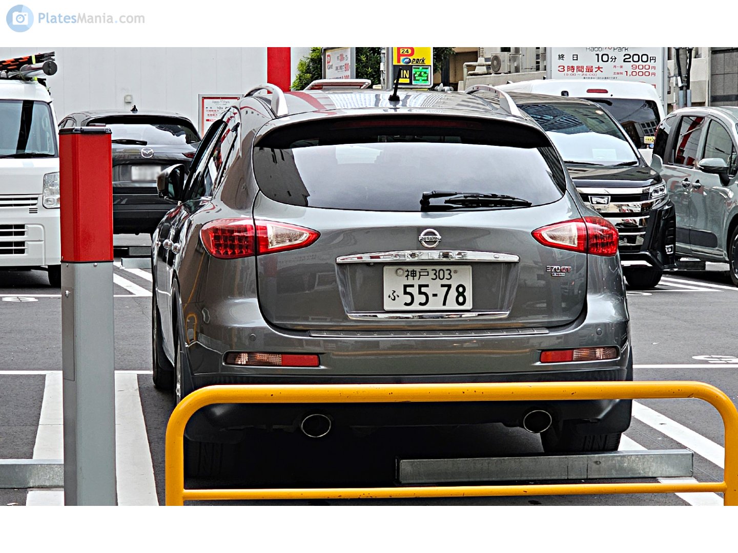 神戸 303 ふ 5578, Nissan Skyline Crossover 1st gen (J50; JP-market), 2009–2016