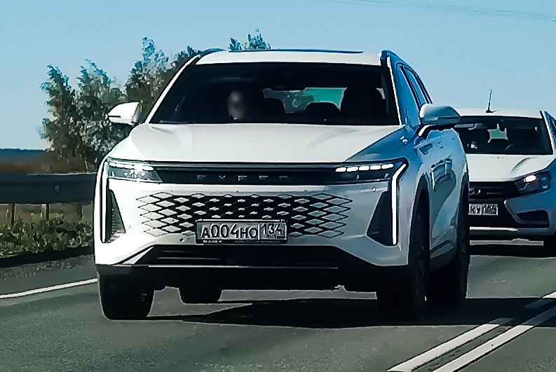 а 004 но 134, Exeed (CheryExeed, Xingtu) RX (Yaoguang) 1st gen, 2022–