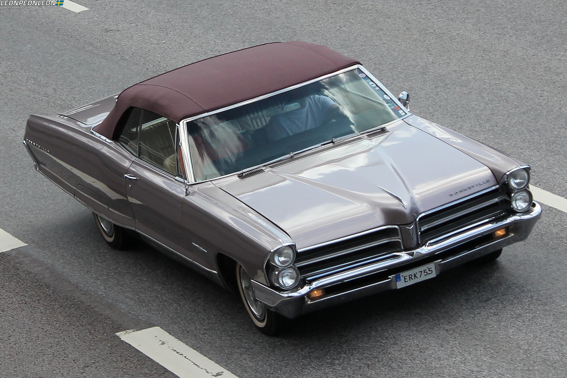 ERK 755, Pontiac Bonneville 4th gen 1965 2-door Convertible (26267; B-body), 1964–1965