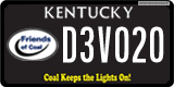 Kentucky, Specialty plates (A1B234)
