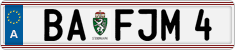 License plate of Austria, Vanity Plates