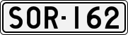 License plate of Finland, Cars