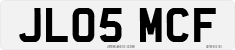 License plate of the United Kingdom, 2001 year system