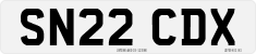 License plate of the United Kingdom, 2001 year system