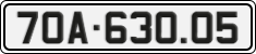 License plate of Vietnam, Cars