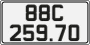License plate of Vietnam, Cars