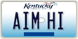 Kentucky, Vanity Plates