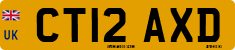 License plate of the United Kingdom, 2001 year system