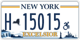 New York, Vehicles for disabled persons (H-12345)
