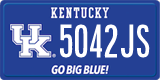 Kentucky, Specialty plates (1234AB)