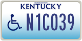 Kentucky, Vehicles for disabled persons (A1B234)
