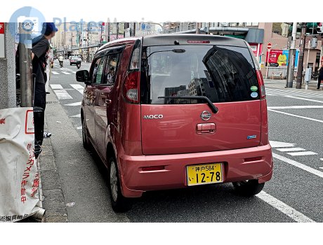 神戸 584 い 1278, Nissan Moco