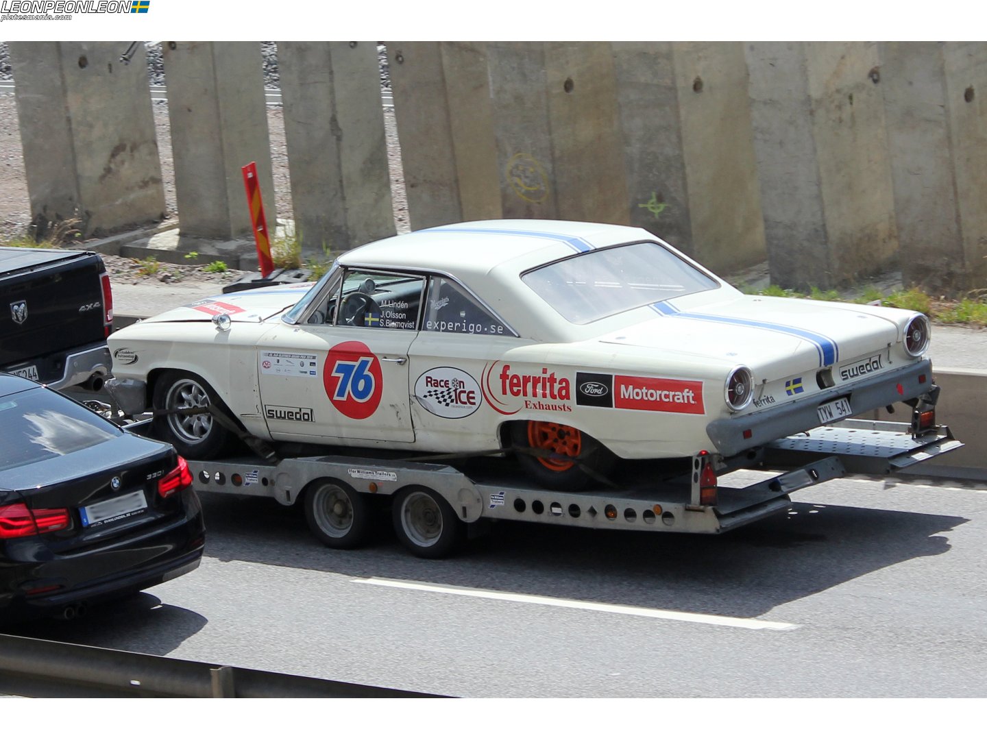 TYW 541, Ford Galaxie 2nd gen 1963 2-door Hardtop (63), 3rd facelift, 1962–1963