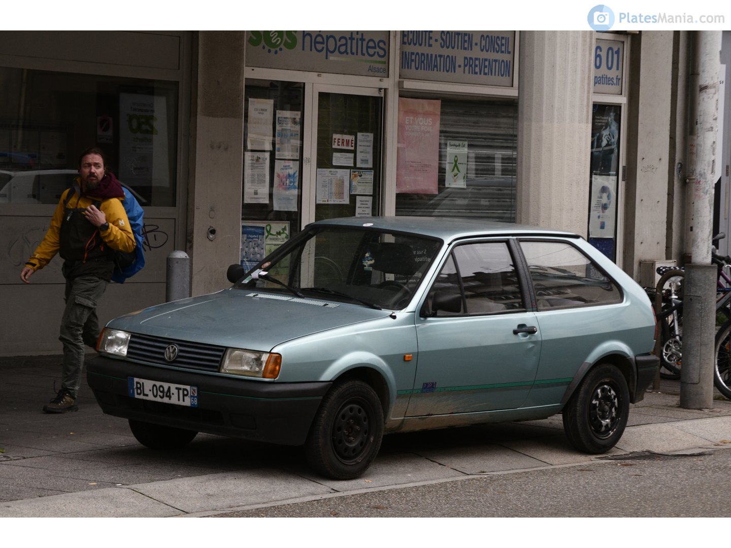 BL-094-TP, Volkswagen Polo 2nd gen Sedan (86C), facelift, 1990–1994