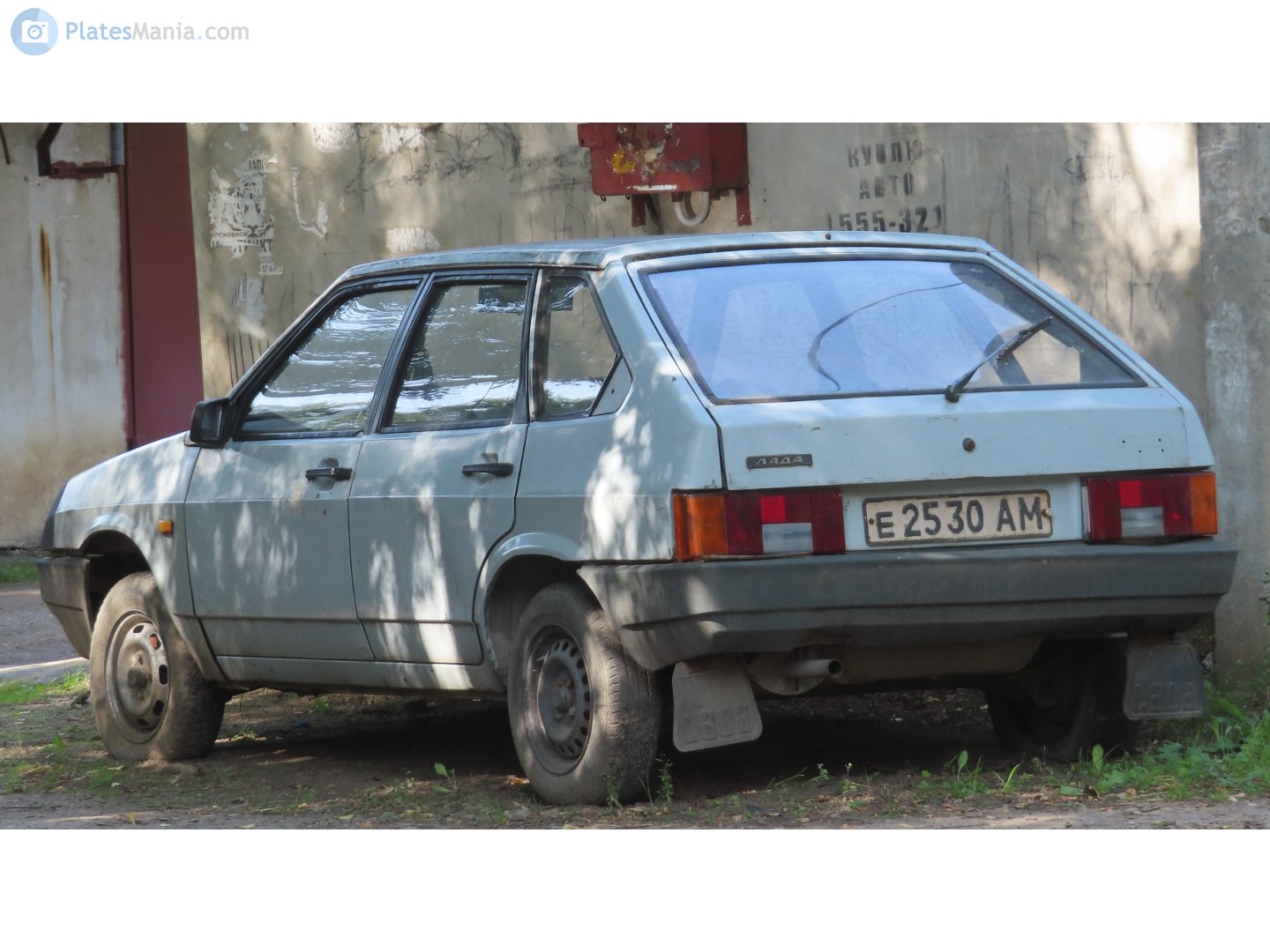 е 2530 АМ, Lada (VAZ) 2109 2109 Спутник (Samara/Forma/Sputnik), 1987–2004 (–2011 for others)