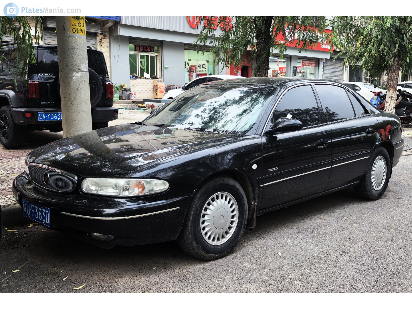 陕U·F383D, Buick New Century 1st gen (W-body; CN-market), 1998–2000