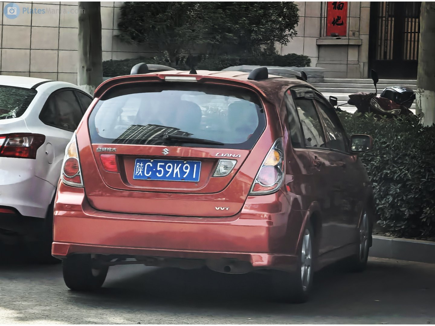 陕C·59K91, Suzuki Liana 1st gen Hatch (RI), 2001–2007