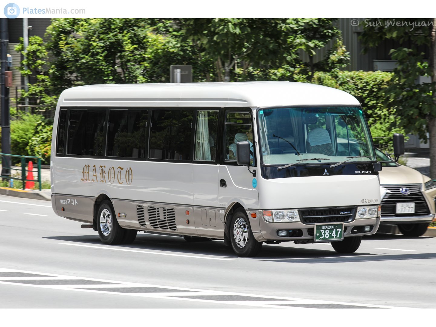 横浜 200 か 3847, Mitsubishi Fuso Rosa 4th gen (PDG-/SKG-/TPG-/TPR-/TTG-BE6), 1st facelift, 2007–2018