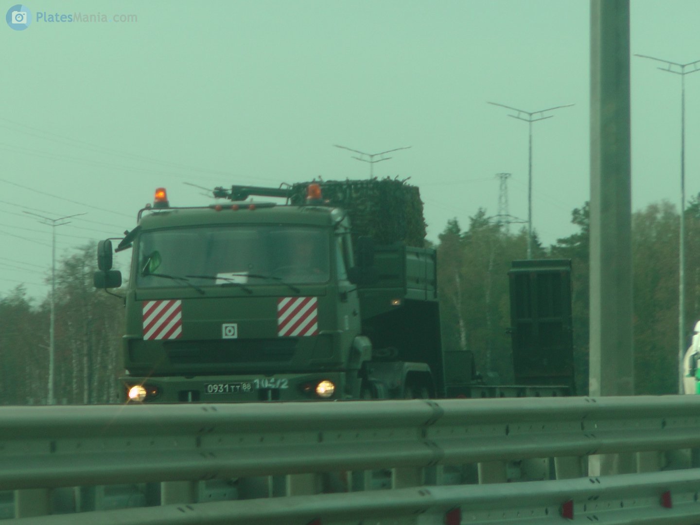 0931 тт 88, KamAZ 6522 65221 Military, facelift, 2023–