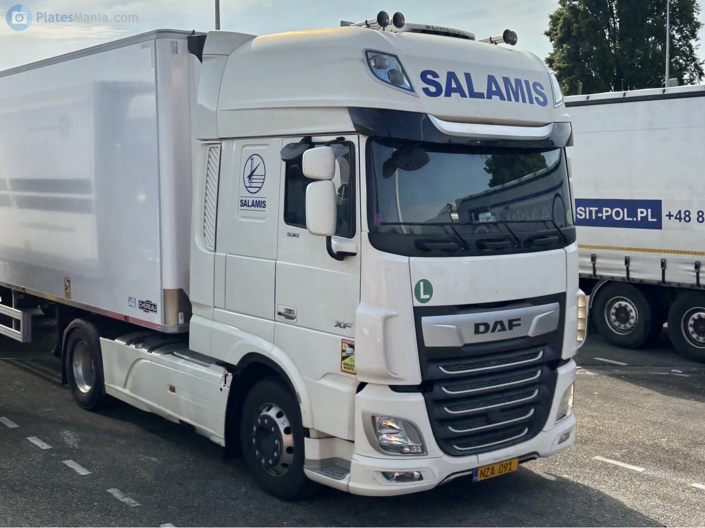 NZA 091, DAF XF 4th gen, facelift, 2017–