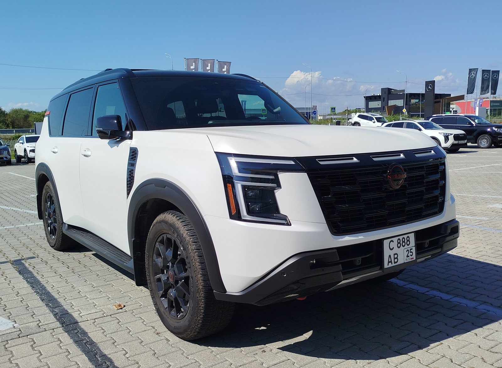 с 888 ав 25, Nissan Armada 3rd gen (Y63), 2024–