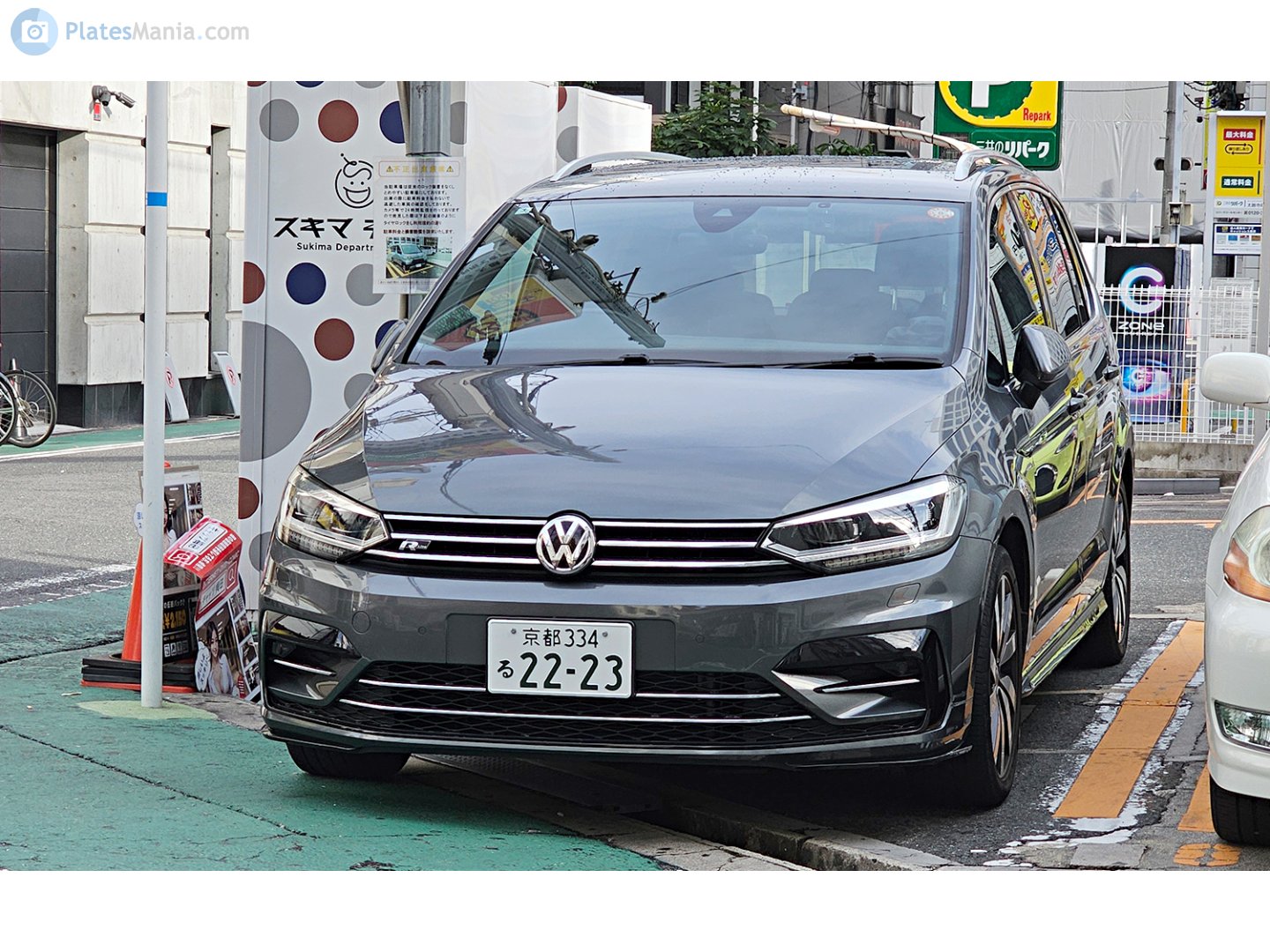 京都 334 る 2223, Volkswagen Golf Touran 2nd gen (5T; JP-market), 2015–
