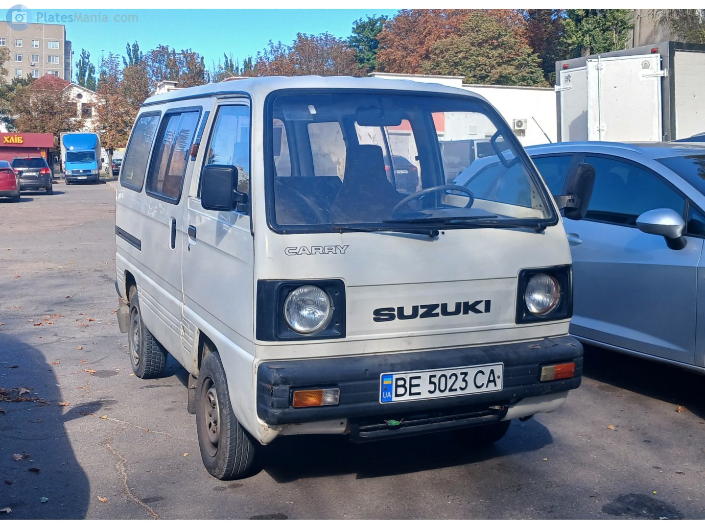 BE 5023 CA, Suzuki Carry 8th gen (Super Carry) Van (SK410), facelift, 1986–1991