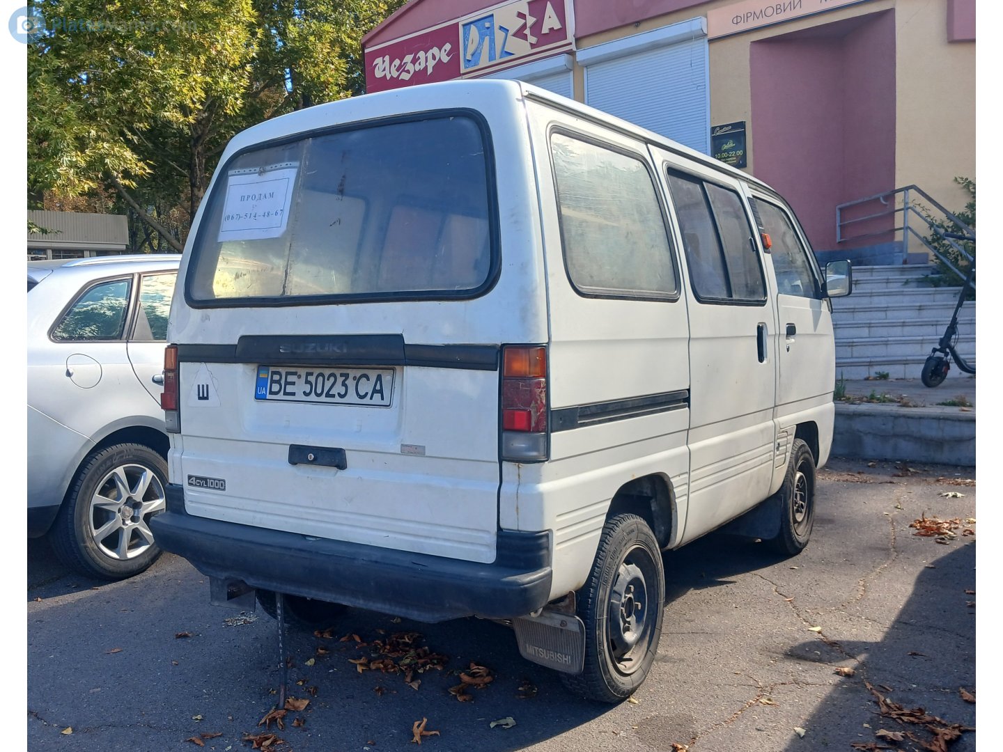 BE 5023 CA, Suzuki Carry 8th gen (Super Carry) Van (SK410), facelift, 1986–1991