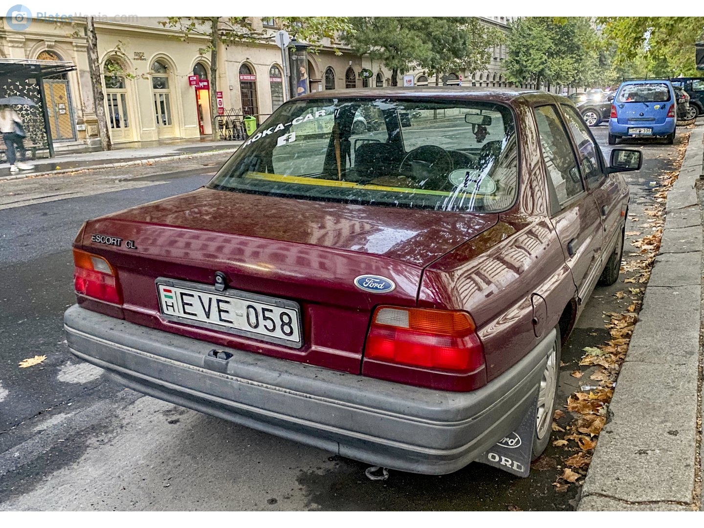 EVE-058, Ford Escort 5th gen Sedan (AFL; Global-market), 1993–1995
