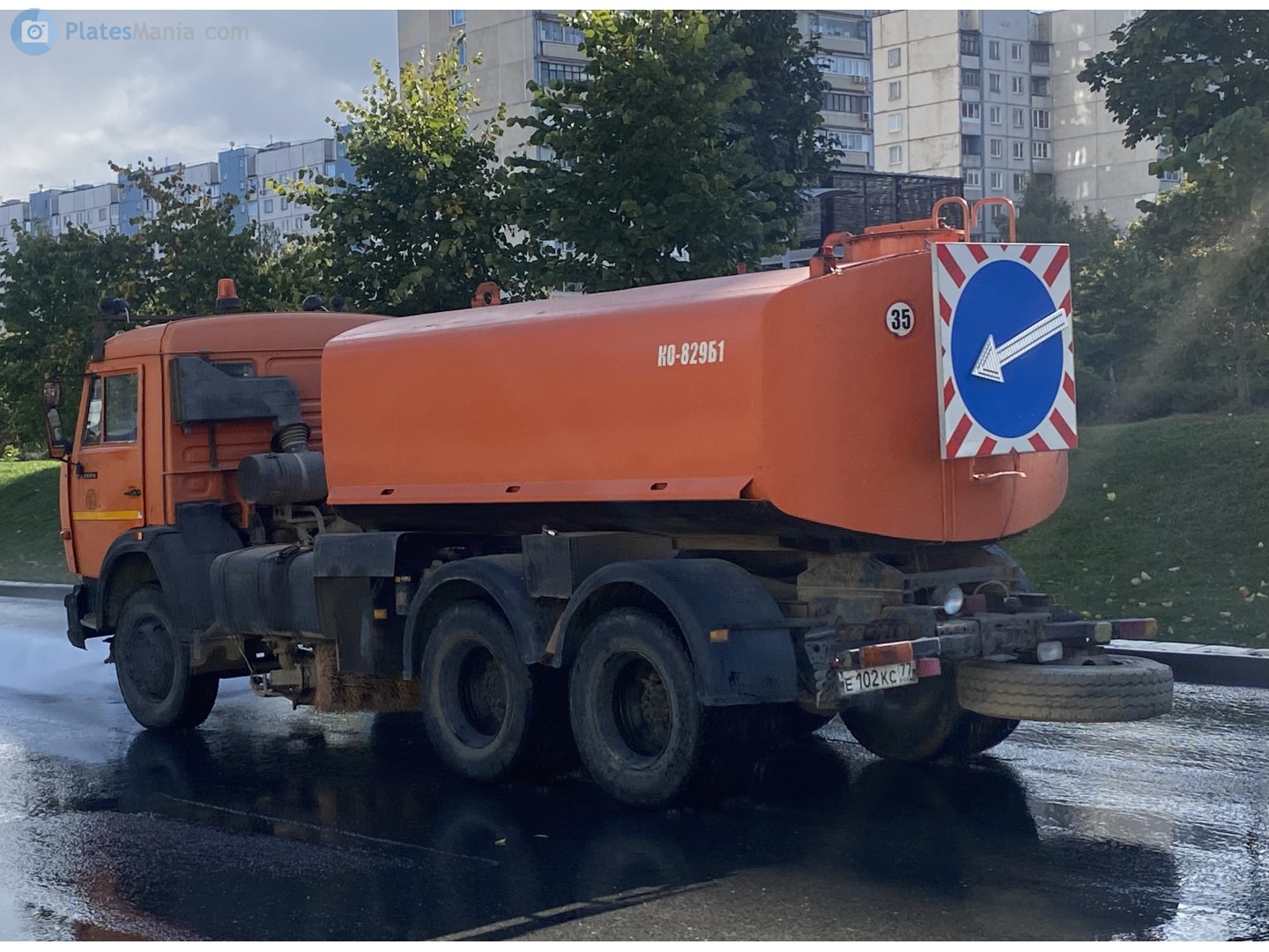 е 102 кс 77, KamAZ 6511 