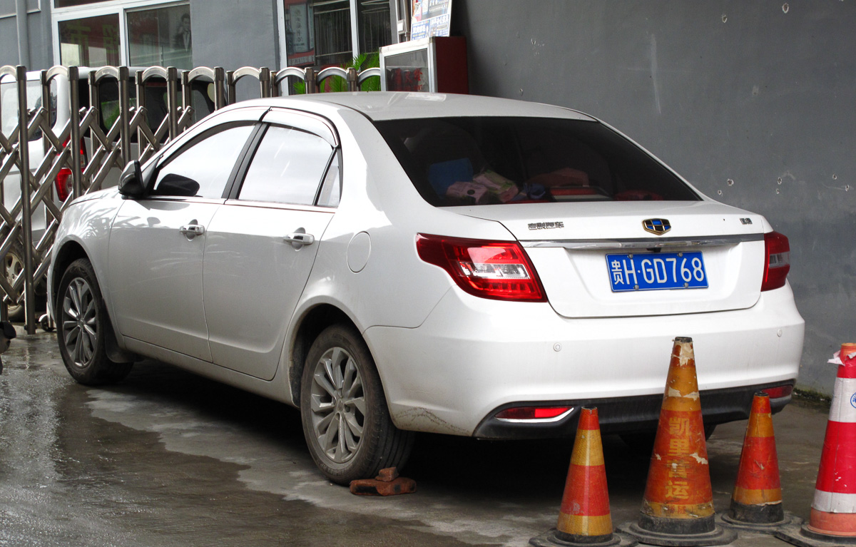 贵H·GD768, Geely Vision (Yuanjing) 2nd gen (GC7; CN-market), 2014­–2017