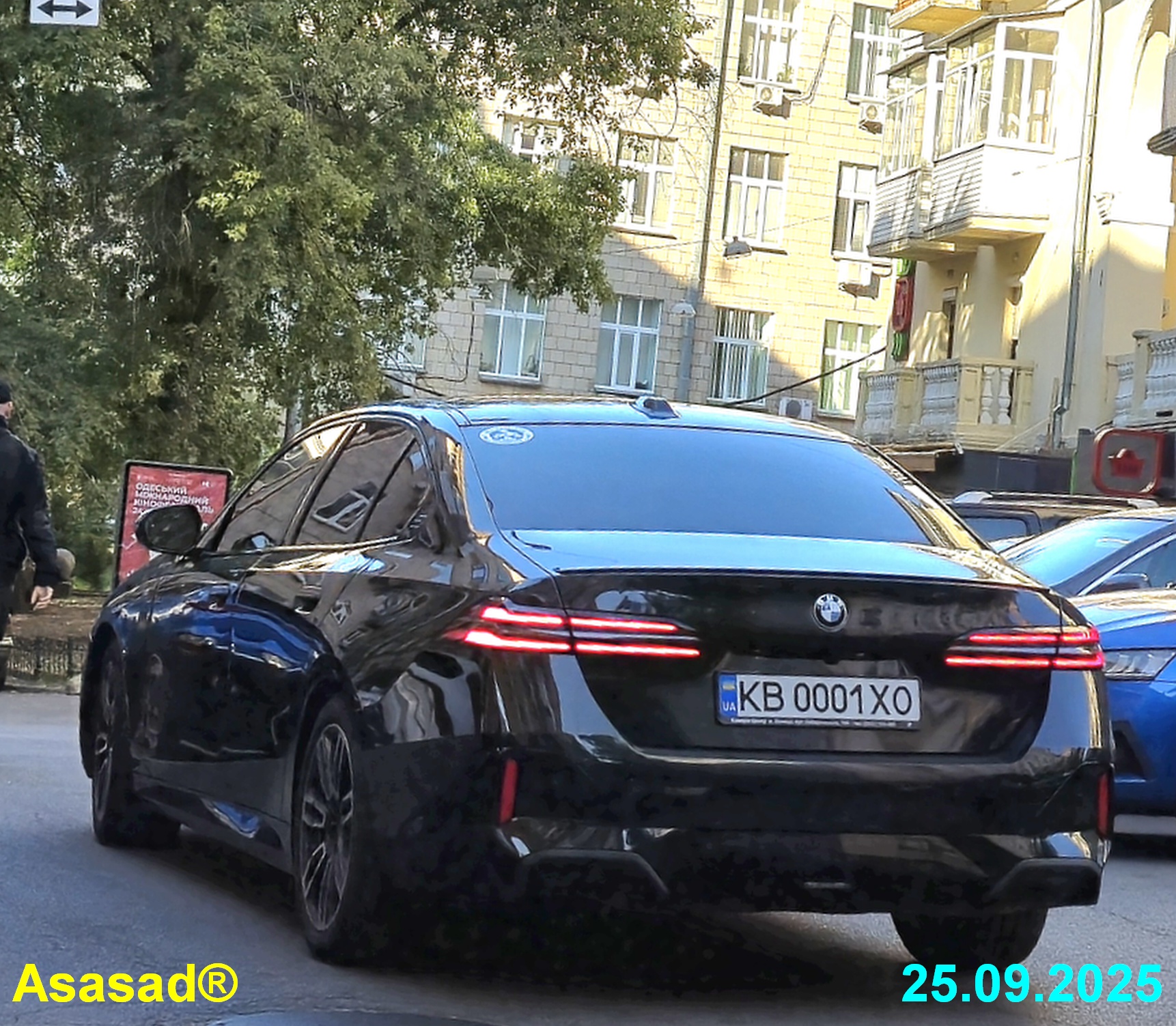 KB 0001 XO, BMW 5 Series 8th gen Sedan (G60/G68), 2023–