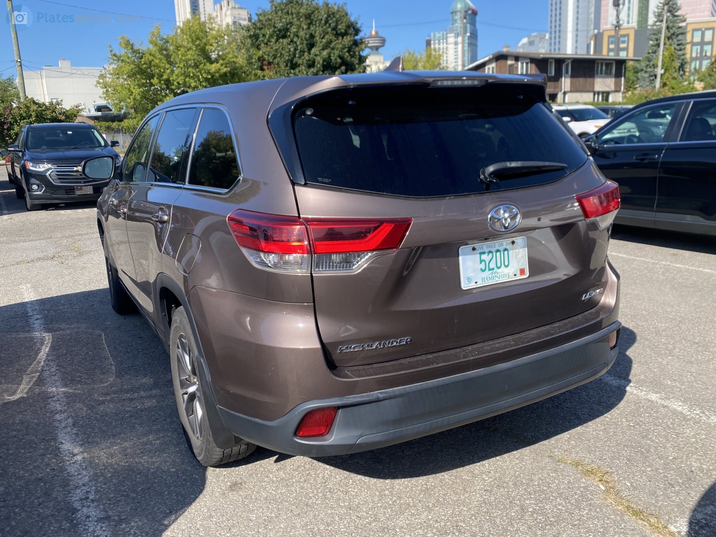 5200, Toyota Highlander 3rd gen (XU50), facelift, 2016–2020