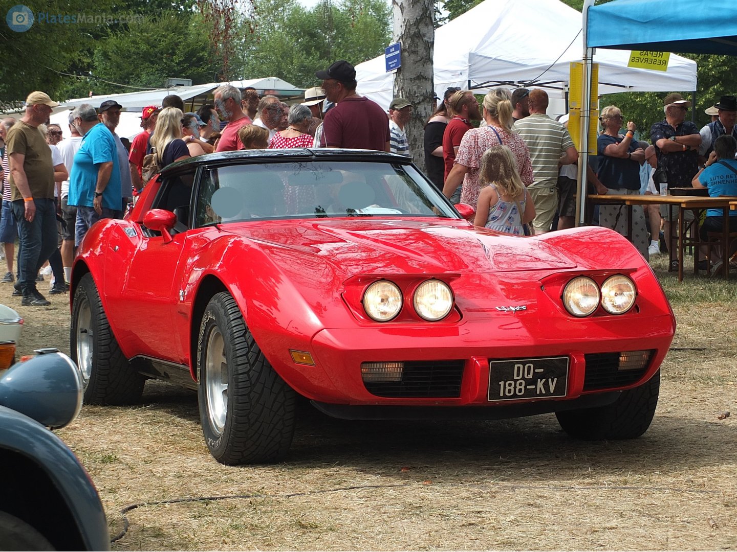 DQ-188-KV, Chevrolet Corvette 3rd gen Convertible (C3; 67), 1st facelift, 1973–1975
