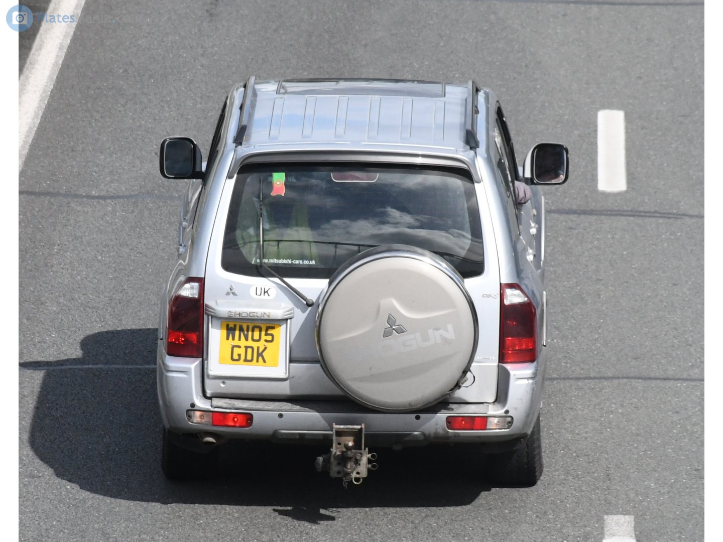 WN05GDK, Mitsubishi Shogun 3rd gen 5-door SUV (V60), 2000–2006