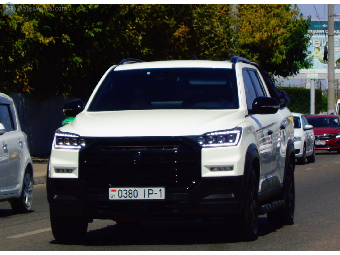 0380 IP-1, SsangYong (KGM) Rexton 2nd gen Sports Pickup (Q200; KR-market), facelift, 2021–