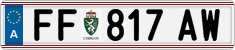 License plate of Austria, Regular plates