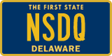 Delaware, Vanity Plates