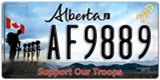 Alberta, Support our Troops (AB1234)