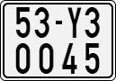 License plate of Vietnam, Motorcycles