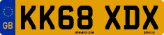 License plate of the United Kingdom, 2001 year system