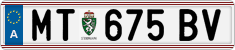 License plate of Austria, Regular plates