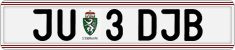 License plate of Austria, Regular plates