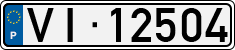 License plate of Portugal, Trailers