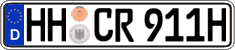 German license plate, Plates for oldtimers (type 